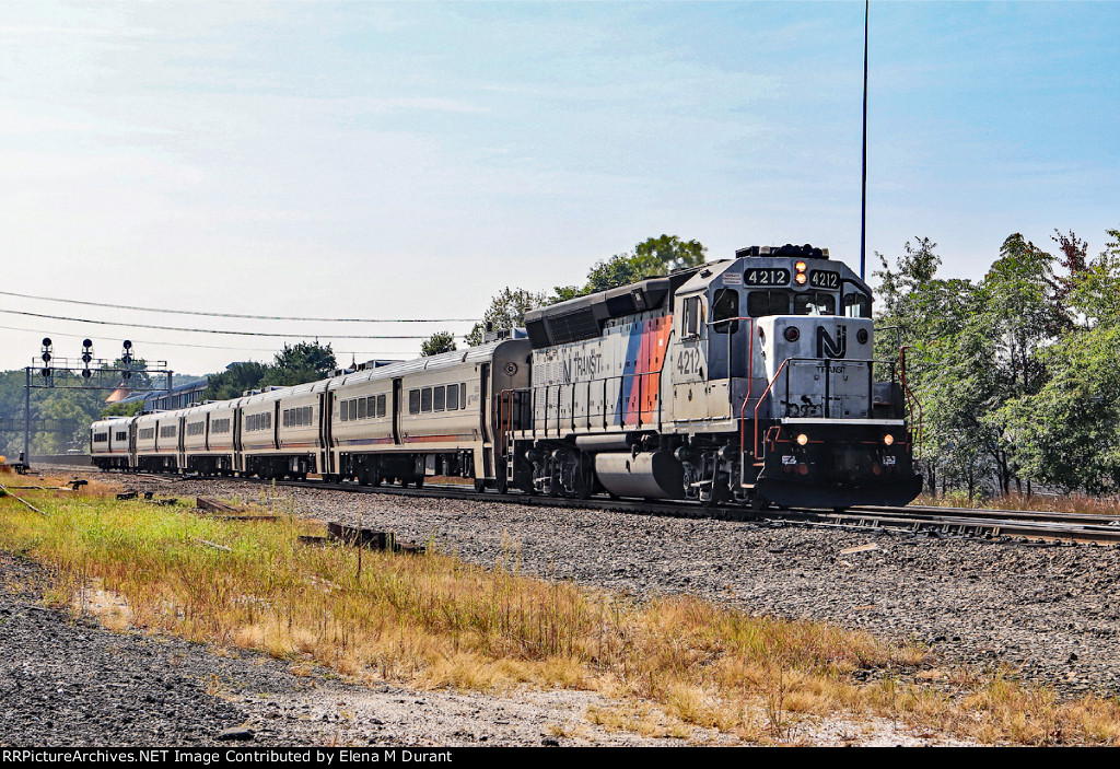 NJT 4212 on train 1353